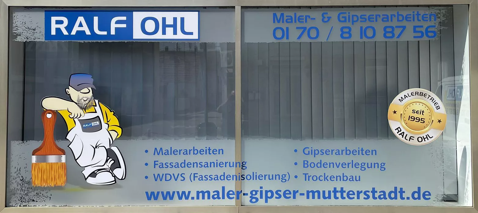 Ralf Ohl Maler- & Gipserarbeiten Ludwigshafen Maudach